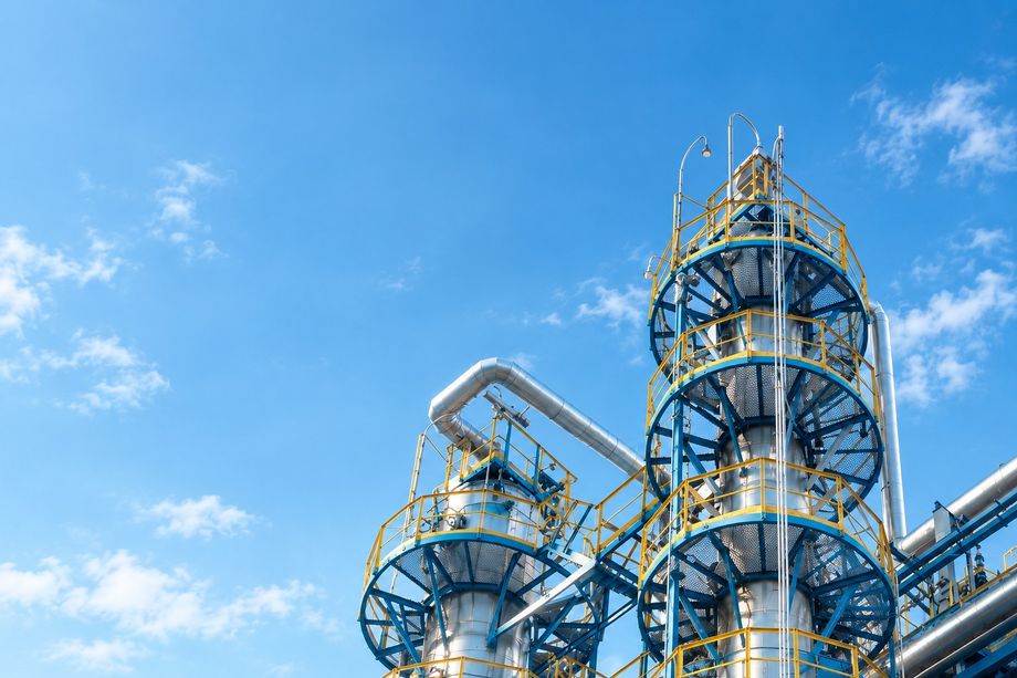 Corporate media portal for a petrochemical group